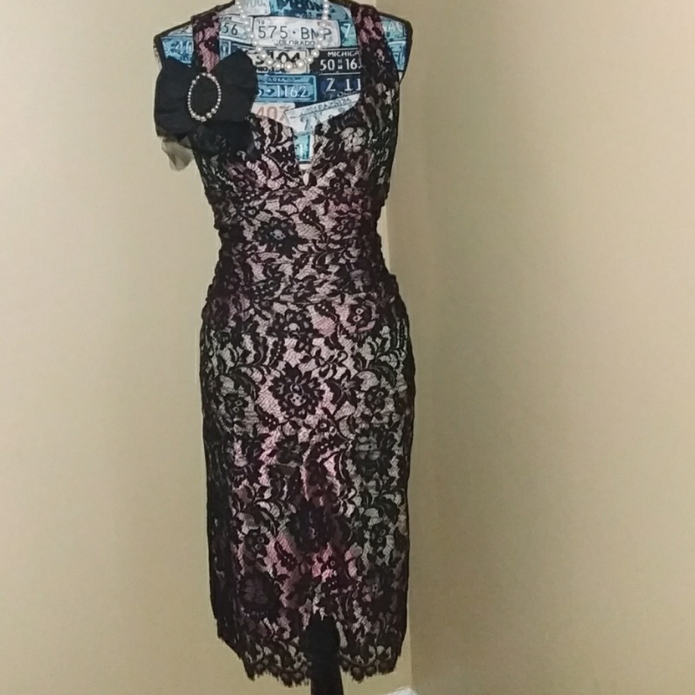 Nanette Lepore Lace Cocktail Dress
